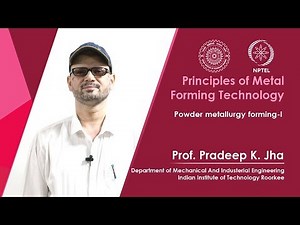 Powder metallurgy forming-I