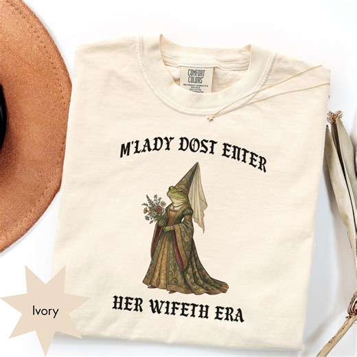 Medieval Frog Bachelorette Shirt, Funny Frog Bride Tee, Funny Frog Ren Faire Bach Top, Wife Era Hen Do Shirt, Goblincore Bridal Squad Tee - Etsy UK