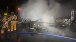 2nd Alarm Garage Fire In Waterford Waterford, NY The Northside Fire Department was dispatched to 10 Fairview Avenue for multiple calls for a reported garage fire. As the chief called in route he immediately transmitted the second alarm as he had heavy fire showing off in the distance. The heavy fire and column of smoke was visible from the Congress Street bridge in the City of Troy . Firefighters arrived on scene and had a three bay multi story garage heavily involved. The chief notified the dis