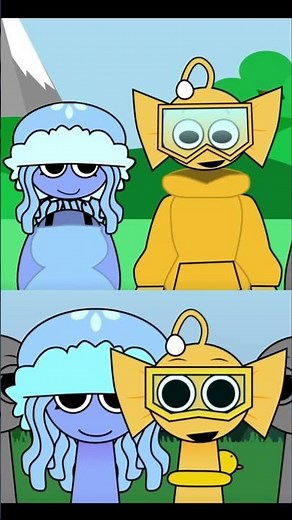 Sprunki Retake But New Human (Aurelia And Bailey)