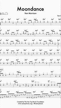 Wanna see every note in Moondance by Van Morrison? We did, so we transcribed it.