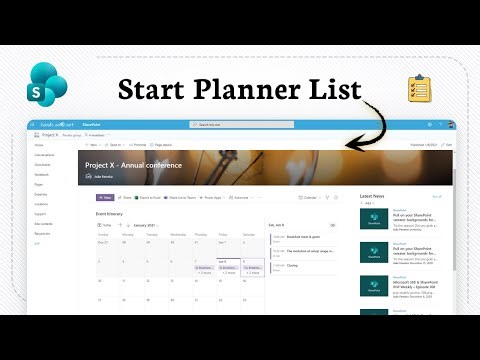How to create a calendar in SharePoint (Dates Organized)