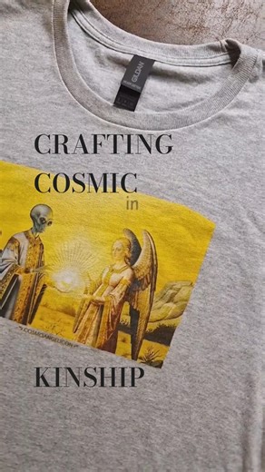 Sharing cosmic awareness : prototypes in progress ✨️ #alien #angel #uap