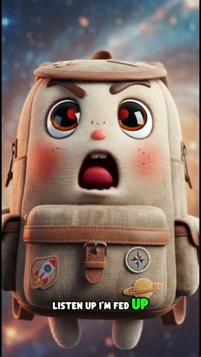 Why my backpack is angry? #ai #anime #bollywood