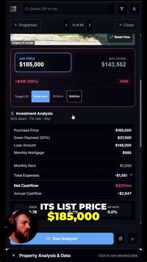 Rental Property Investing: Price Your Offers Right! #shorts
