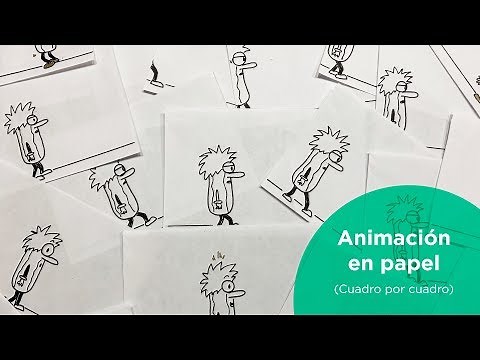 How to make animation on paper (frame by frame) by Pepinadas
