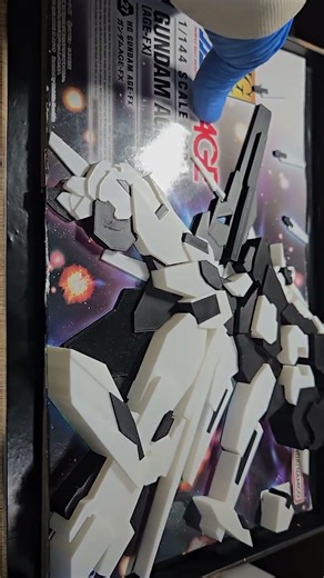 【立体化】ガンプラの箱絵を光らせてみた