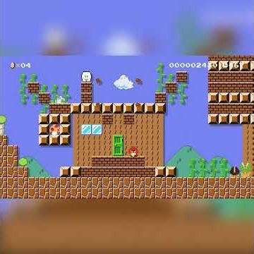 Goombario Saves Goomba Village! by Sean #shorts 🍄Super Mario Maker 1 ✹Wii U✹ No Commentary #dtq