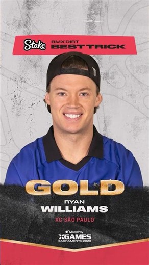 Ryan Williams Hits An Electric NBD to Win Gold in Stake BMX Dirt Best Trick | Sacramento 2026