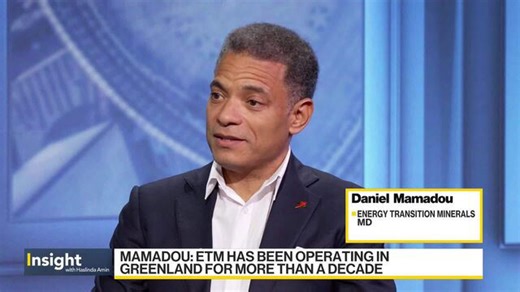 ETM's Mamadou on Greenland's mineral potential