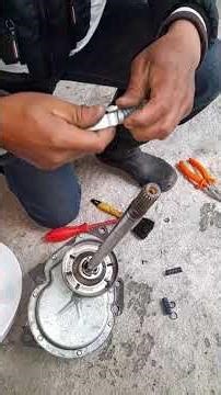 How to change the brake on an American Whirlpool washing machine.