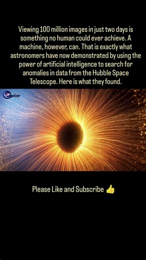 Hubble + Artificial Intelligence = New Discoveries