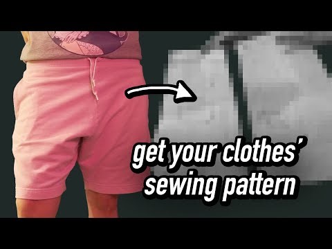 Make your own sewing patterns (by tracing your clothes!) - Beginner friendly tutorial