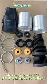 Mercedes-Benz W166 Air Suspension Shock Absorber Repair | Complete Refurbishment Process #automobile