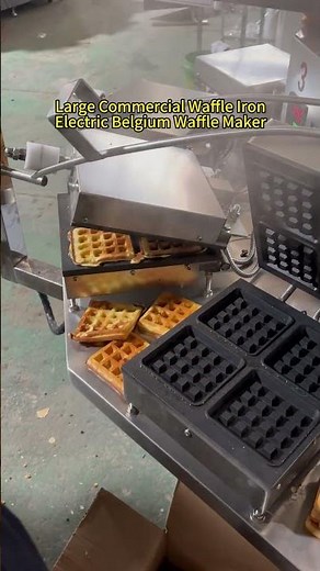 Large Commercial Waffle Iron、Electric Belgium Waffle Maker