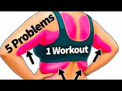 Day 4 (5 in 1) Bra Fat + Batwings + Flabby Arms + Armpit Fat + Toned Back