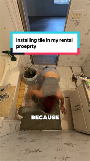 Empowering Women: DIY Tile Installation in Rental Property