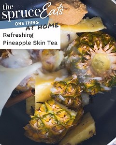 This sweet pineapple tea creates deliciousness from peels, ends, and trimmings that would otherwise have been discarded. Get the recipe: https://bit.ly/365Og90 | The Spruce Eats