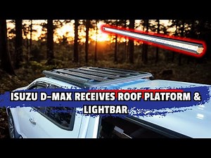 How To Install A Roof Platform + Light Bar On An Isuzu D-MAX
