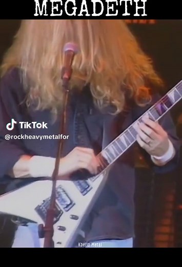 MEGADETH Live Performance of Sweating Bullets 1992