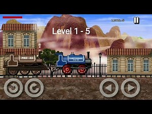 Train Mania - Control The Train and Deliver - (Level 1 - 5) Gameplay #1