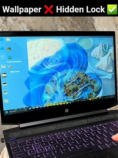 💻 Apne laptop me Normal Password ki jagah picture Password use karo 🤯📸 _techplusgadgets _laptoptrick 🔥 #laptop #password #ForYou #trick #wallpaper