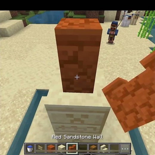 Sand Castle Tutorial #minecraft