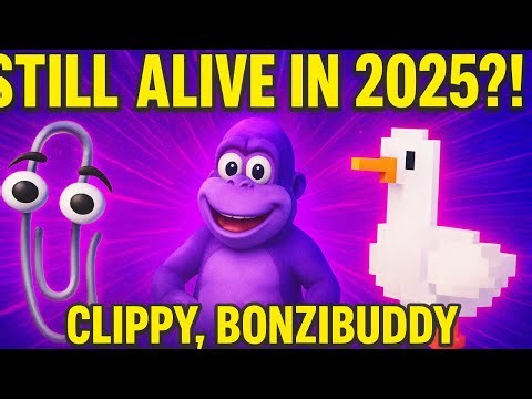 Weird Software Still Alive in 2025 (Clippy, BonziBuddy & Desktop Goose)