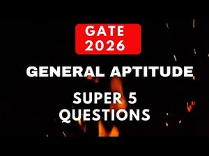 GATE Exams: Mastering Aptitude Like a Pro