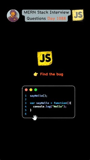 PC Prajapat ll Software Engineer on Instagram: "MERN Stack Web Development Interview Questions Day 1088 🚀 MERN stack interview questions 💻 JavaScript interview questions 🧠 Full stack developer interview 📚 Web development interview prep ⚡ React interview questions 🌐 Node.js interview questions 🗄 MongoDB interview questions 🔧 Express.js interview questions 🎯 Coding interview preparation 🇮🇳 Indian developer interview prep 📈 Crack developer interviews 🧩 Frontend + Backend interview 👨‍💻