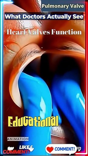 How Heart Valves Work: Internal View of Cardiac Function | Medical Education | 06