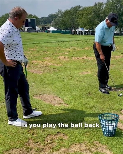 When all-time great ball striker Lee Trevino gives a lesson, everyone stops and listens. Michigan State Spartans basketball coach Tom Izzo was all ears at The Ally Challenge. | PGA TOUR Champions