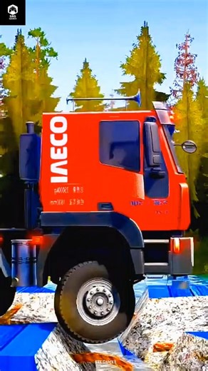 MudRunner Extreme Offroad Truck Gameplay | Mud, Rain & Realistic Physics! #mudrunner #shorts