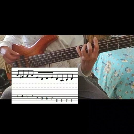 Am Triad Cyclical Quadruplet 3 Lick (with tabs) - DP's Bass Encyclopedia #basslessons #bass