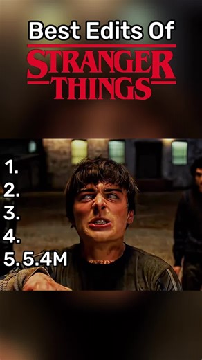 Ranking the Best Edits of Stranger Things