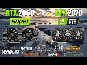 RTX 2060 Super vs RTX 2070 Test in 8 Games