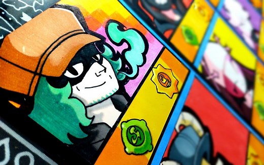 用荒野乱斗风格,能画出什么样的FRIDAY NIGHT FUNKIN？