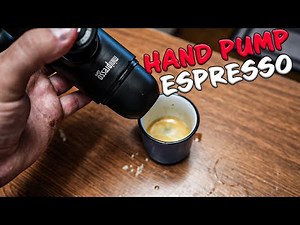 How to use the Wacaco Minipresso - Hand pumped Espresso