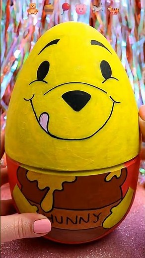 ASMR UNBOXING Disney Winnie the Pooh Nesting Eggs Review❤️#shorts #asmr #disney #egg #trending #fyp