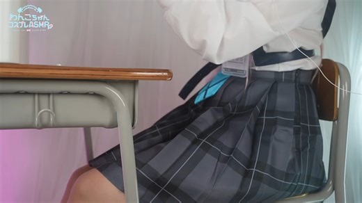 【広告なし💙】［コスプレASMR｜KU100］ブルー○ーカイブ ホシノのコスプレで🎧おじさんと1時間まったりしない？１cosplay ASMR［耳はむ／オイ