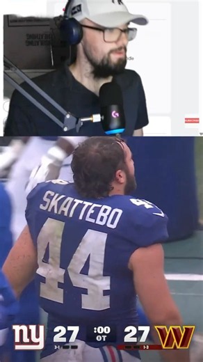 Commanders Ran The Clock Out vs Giants! #shorts #fail #nfl