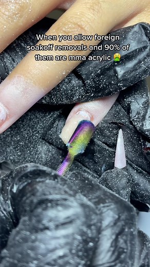 Effective MMA Acrylic Removal Techniques for Nail Techs