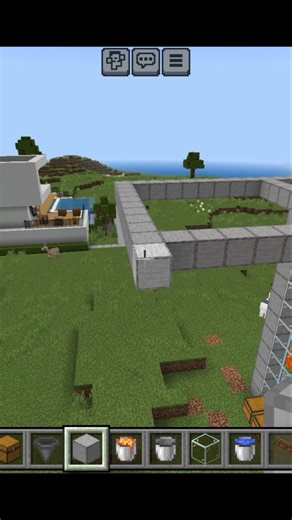 iron farm tutorial 14 in #minecraft #ironfarmmcpe #viralshorts