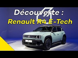 Voici ENFIN la nouvelle Renault R4 E-Tech 100% électrique !