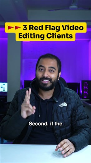 Red Flag Video Editing Clients #videoeditor #editingclients #crazyeditors #reeledit #editor #agency