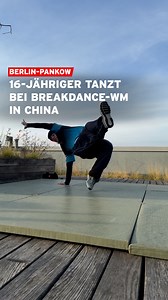 Talib aus Berlin-Pankow fliegt am Mittwoch zum ersten Mal in seinem Leben nach China: Der 16-jährige Schüler nimmt an den "World Youth Breaking Championships" teil, der Jugend-WM im Breakdance. | rbb24
