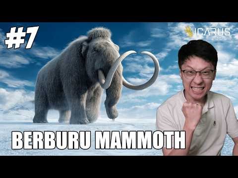 Berkelana ke GUNUNG SALJU!! LANGSUNG BERBURU MAMMOTH!!- Icarus Open World Indonesia - Part 7