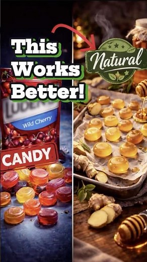 🍬Cough Drops Are Basically CANDY! 🚨 #shorts #naturalremedy