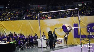 Back to business. #foryou #gymnastics #lsu
