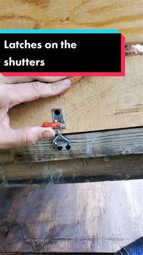 Innovative Shutter Latches for Outdoor Kitchen | Home Improvement Ideas